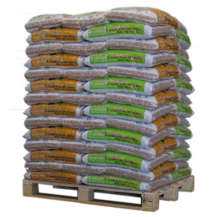 Pellet starforest 100 % résineux – 70 sacs de 15 kg